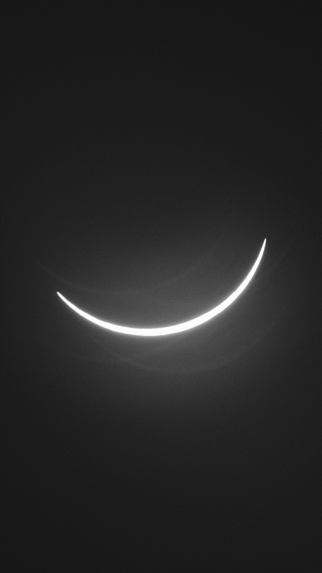 Derived grayscale telescope frame aligned to the Espinho predicted maximum reference time